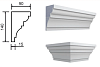 Карниз под кровлю К-20