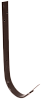Крюк длинный Grand Line 125 мм RAL 8017 шоколад