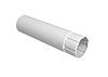Труба круглая ?90 Vortex Mix 1 м PE RAL 9003 сигнальный белый