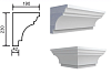 Карниз под кровлю К-16