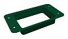 Воронка врезная прямоугольная Vortex Lite PE RAL 6005 зеленый мох
