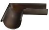 Угол желоба внешний Grand Line 90 гр 150 мм RR 32 темно-коричневый