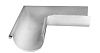 Угол желоба внешний Optima 90гр 125мм RAL 9003